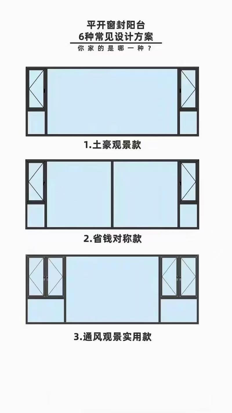 宜宾封阳台怎么选？6 种平开窗方案全解析，避坑不花冤枉钱